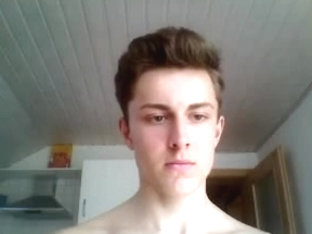 German Handsome Boy With Sexy Hairy Ass Tight Hole Big Cock