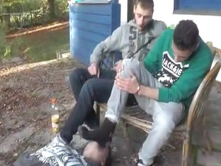 Shoes Feet Spit